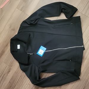 Columbia asymmetrical zip coat